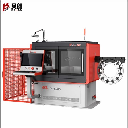 貝朗機械廠家3D數(shù)控銅線折彎機自有的特點是什么？